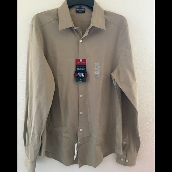Van Heusen Other - Men's Van Heusen Slim-Fit Flex Dress shirt- Z4